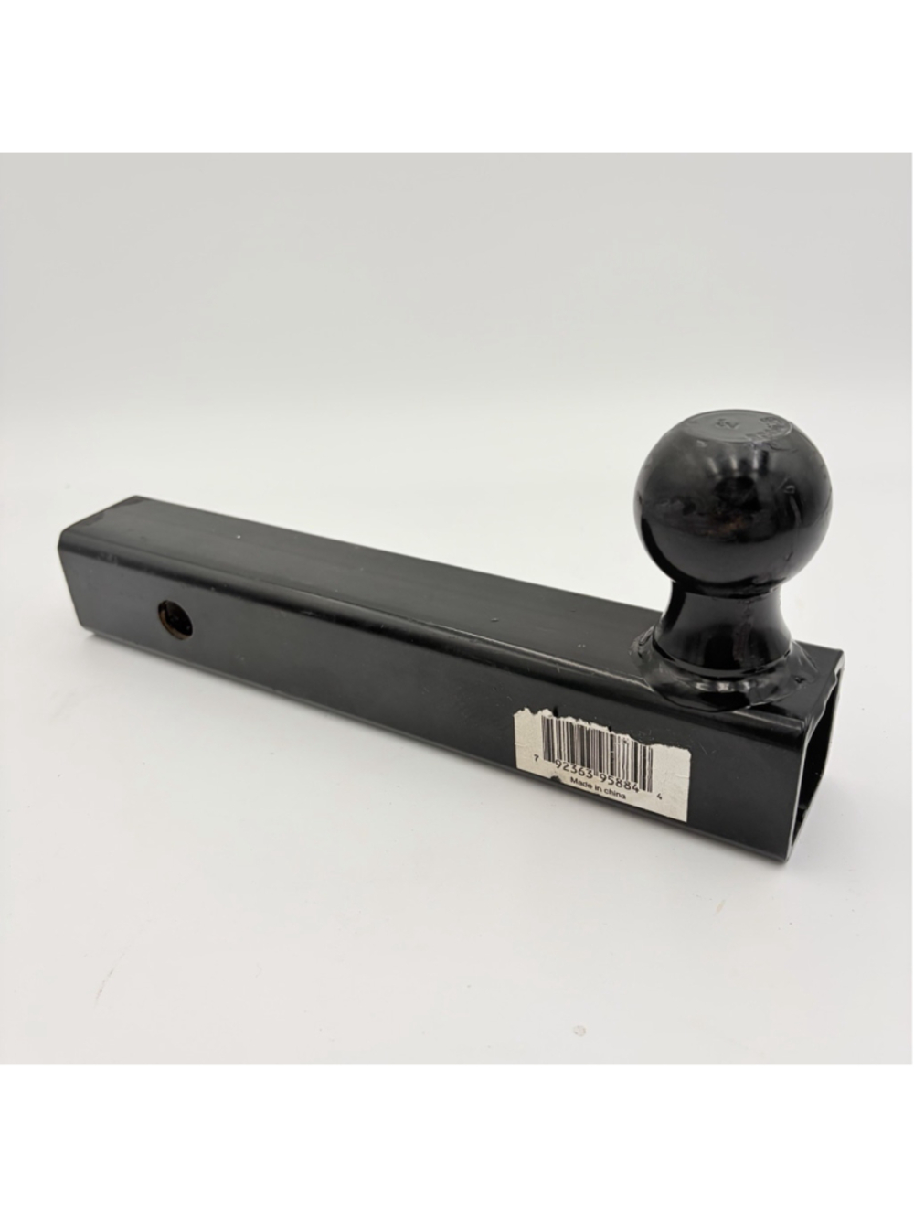 2” Trailer Hitch Ball Mount Draw Bar 2” Ball 2” Receiver Black Steel